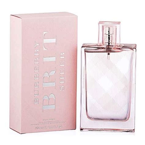 burberry brit for women eau de toilette|burberry brit sheer fragrantica.